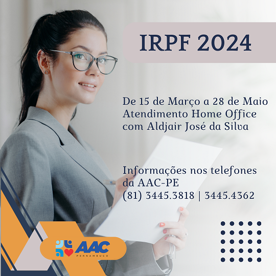 IRPF 2024 – de 15 de Março a 28 de Maio